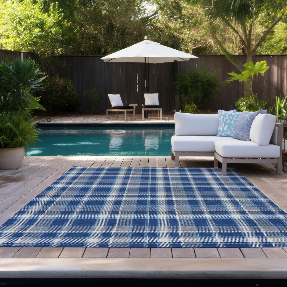 Chantille ACN563 Blue 9' x 12' Rug. Picture 9