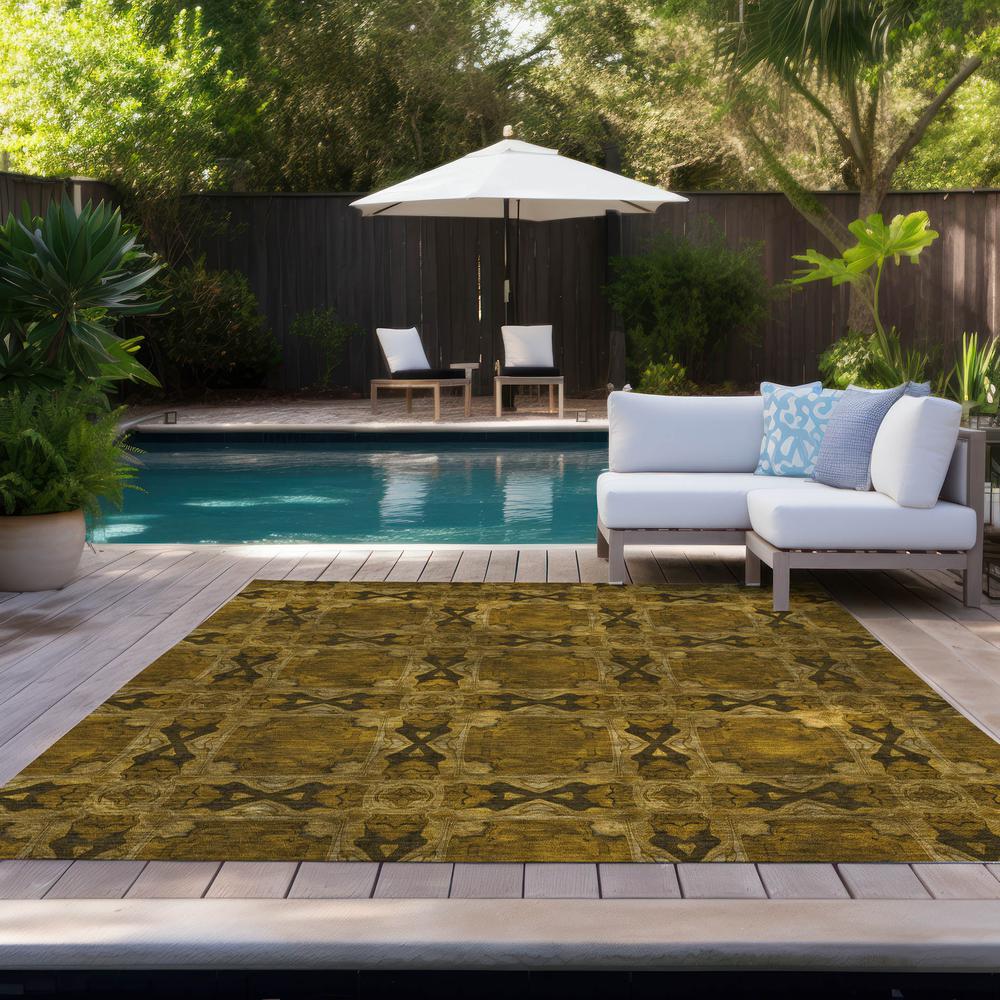 Chantille ACN564 Brown 9' x 12' Rug. Picture 9