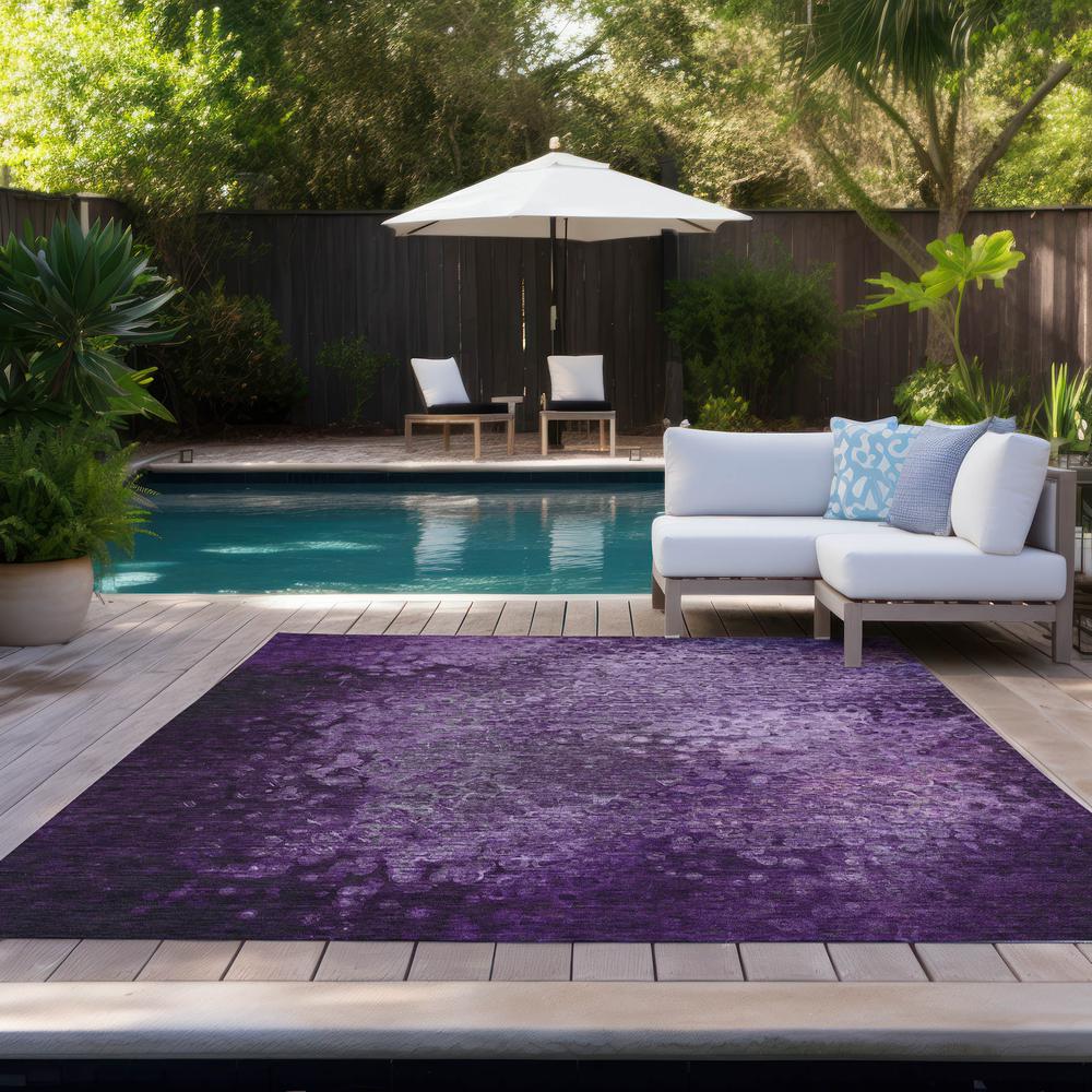 Chantille ACN565 Purple 9' x 12' Rug. Picture 9