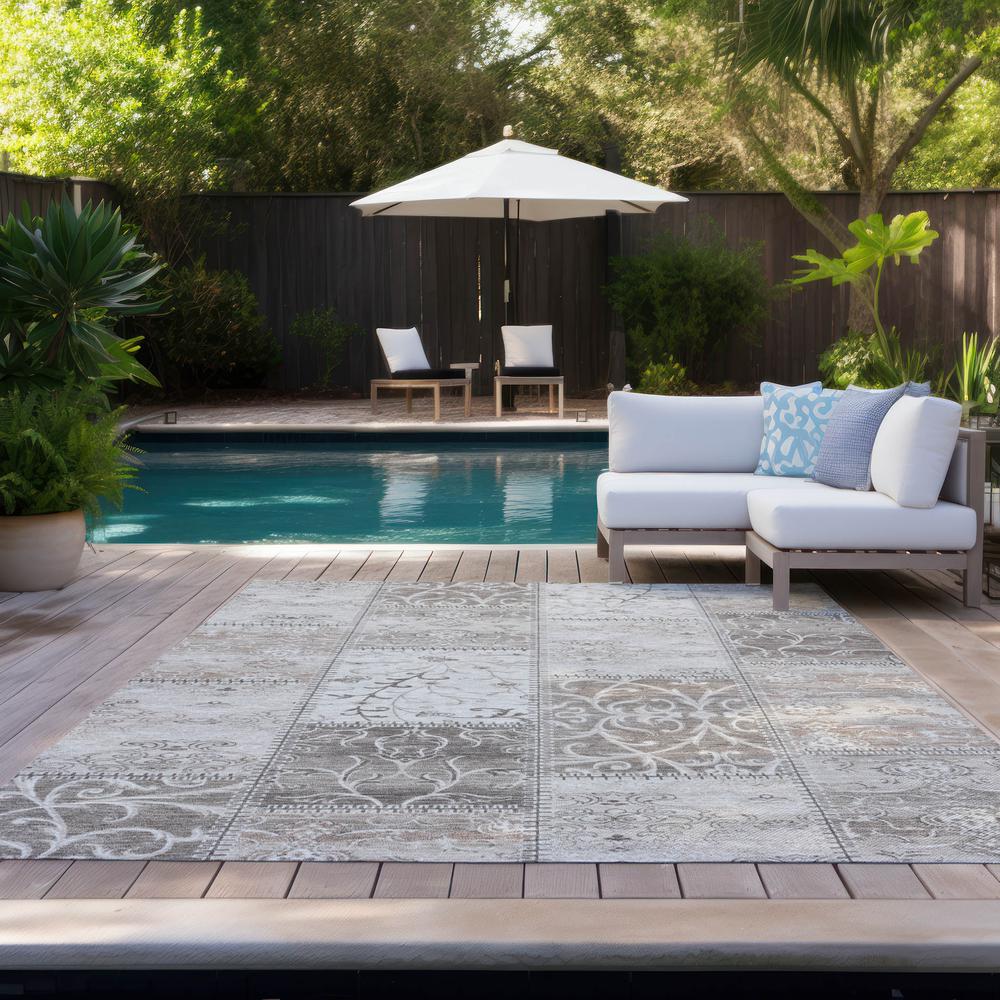 Chantille ACN566 Brown 9' x 12' Rug. Picture 9
