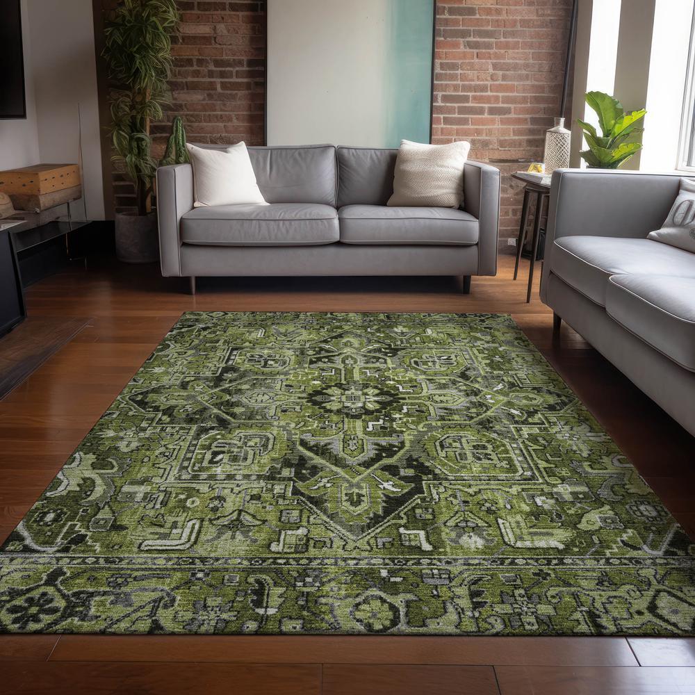 Chantille ACN570 Green 9' x 12' Rug. Picture 6