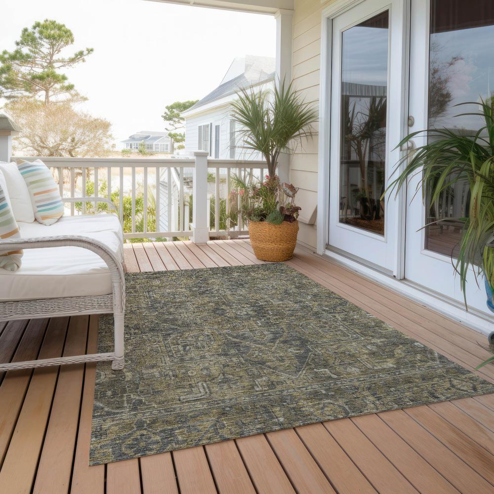 Chantille ACN571 Brown 9' x 12' Rug. Picture 8