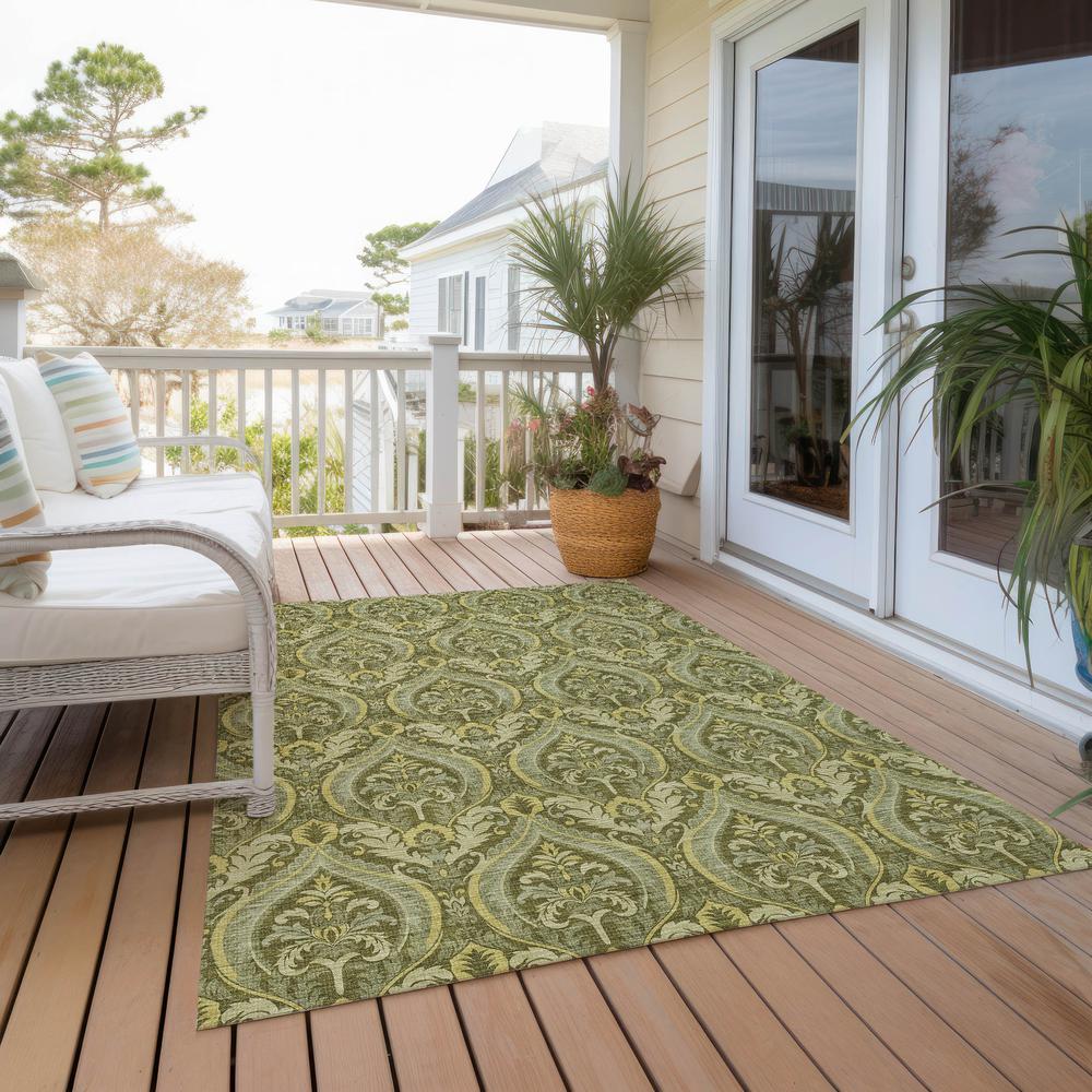 Chantille ACN572 Green 9' x 12' Rug. Picture 8
