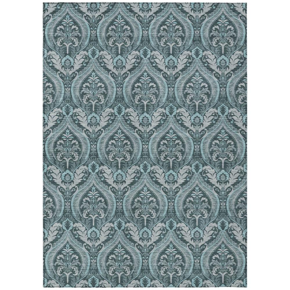 Chantille ACN572 Teal 9' x 12' Rug. Picture 1
