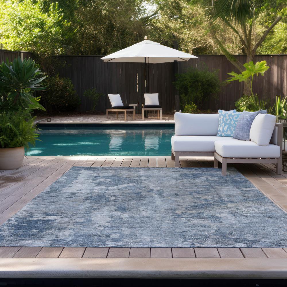 Chantille ACN573 Blue 9' x 12' Rug. Picture 9