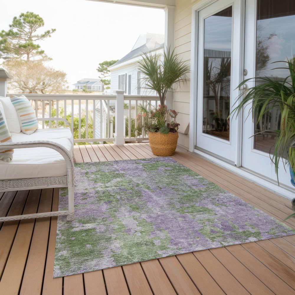 Chantille ACN573 Green 9' x 12' Rug. Picture 8