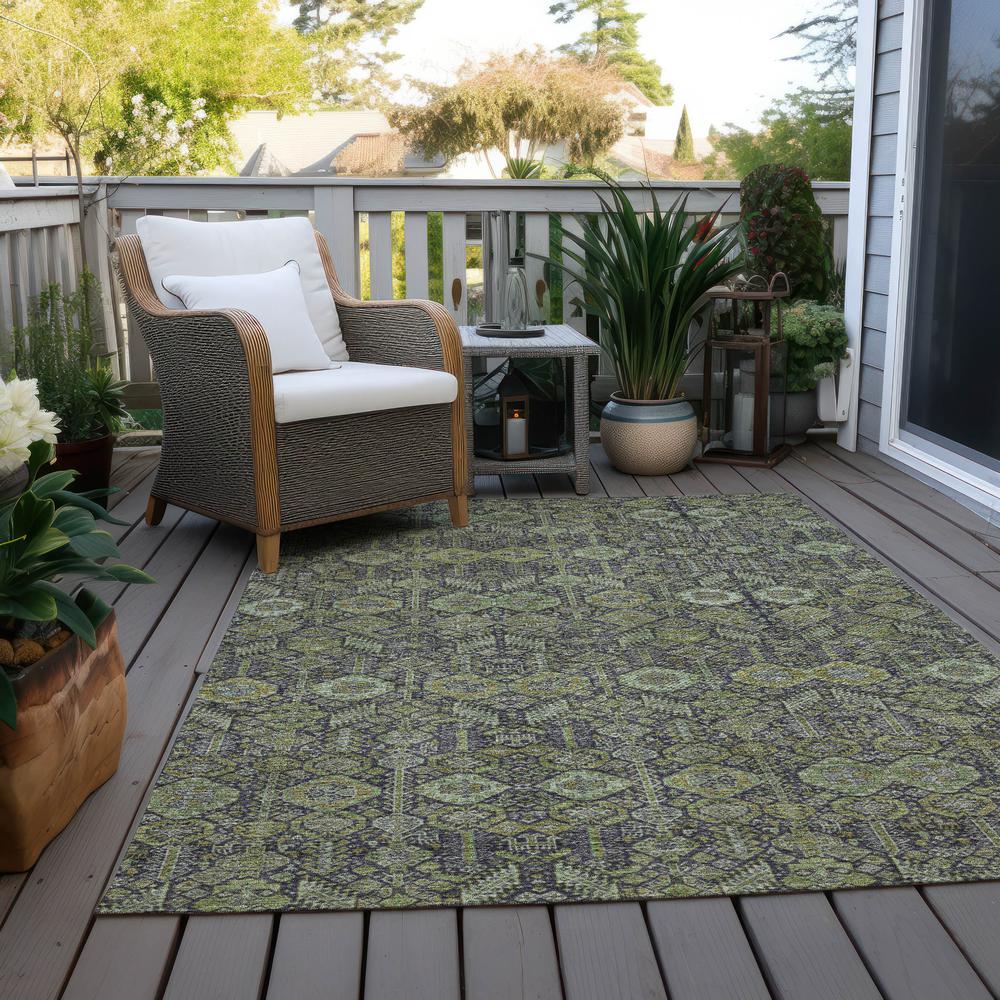 Chantille ACN574 Green 9' x 12' Rug. Picture 9