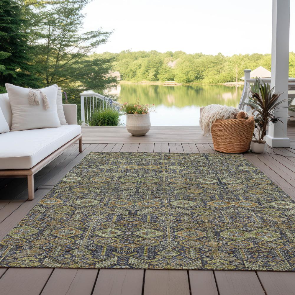 Chantille ACN574 Orange 9' x 12' Rug. Picture 8