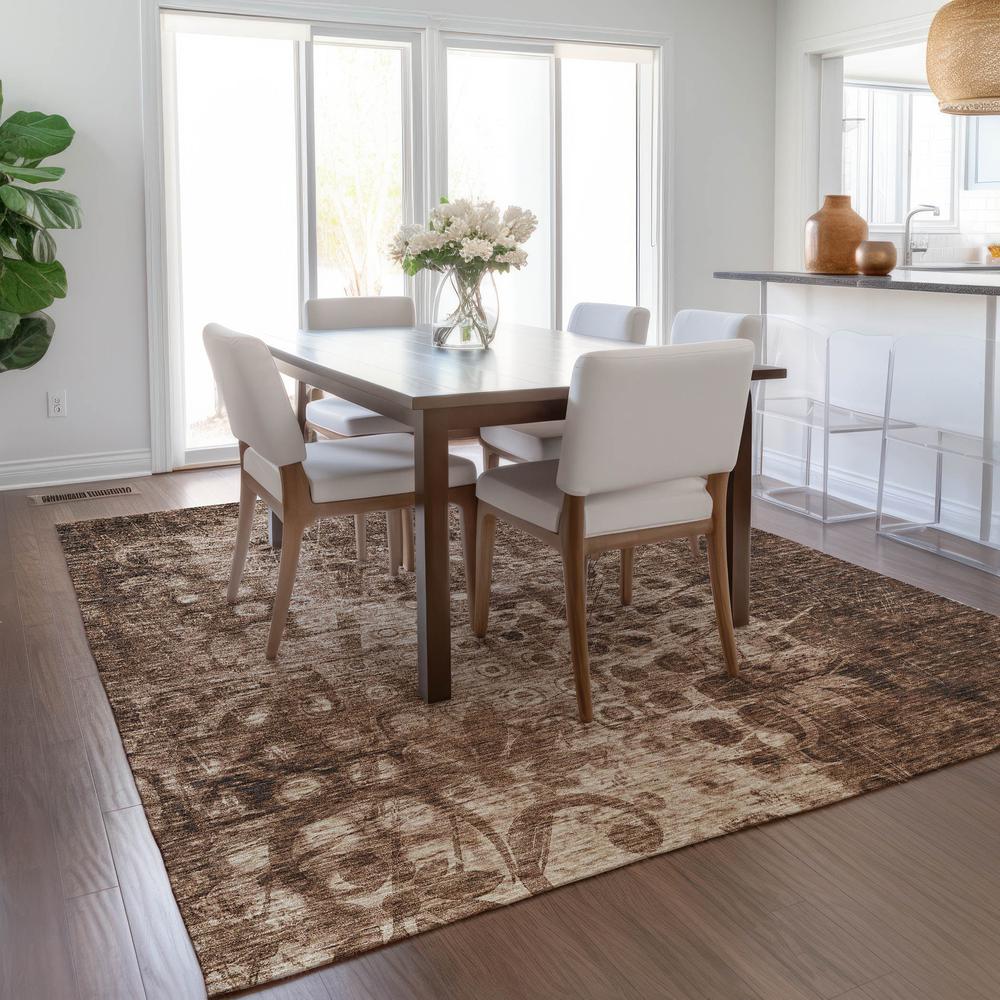 Chantille ACN577 Brown 9' x 12' Rug. Picture 7