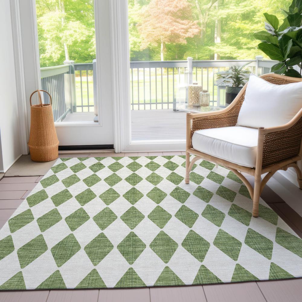 Chantille ACN578 Green 9' x 12' Rug. Picture 7