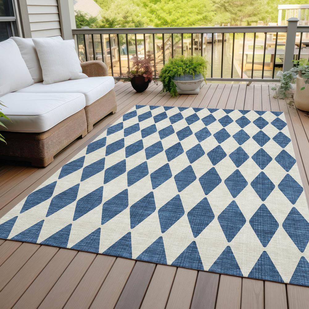 Chantille ACN578 Blue 5' x 7'6" Rug. Picture 8