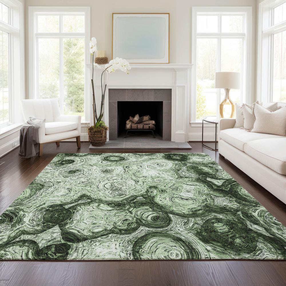 Chantille ACN579 Green 9' x 12' Rug. Picture 6