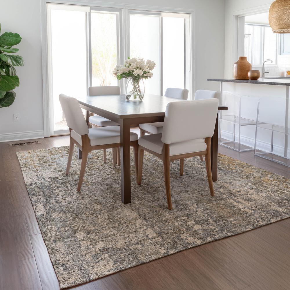 Chantille ACN581 Brown 9' x 12' Rug. Picture 7