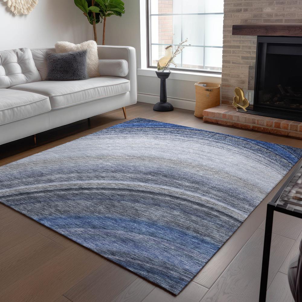 Chantille ACN584 Blue 9' x 12' Rug. Picture 7