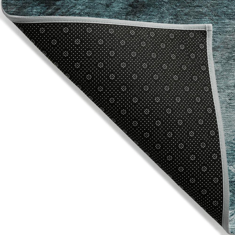Chantille ACN590 Teal 5' x 7'6" Rug. Picture 2