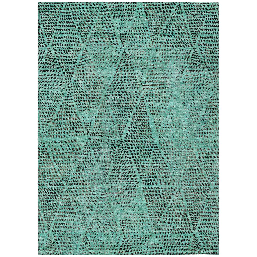 Chantille ACN591 Teal 9' x 12' Rug. Picture 1