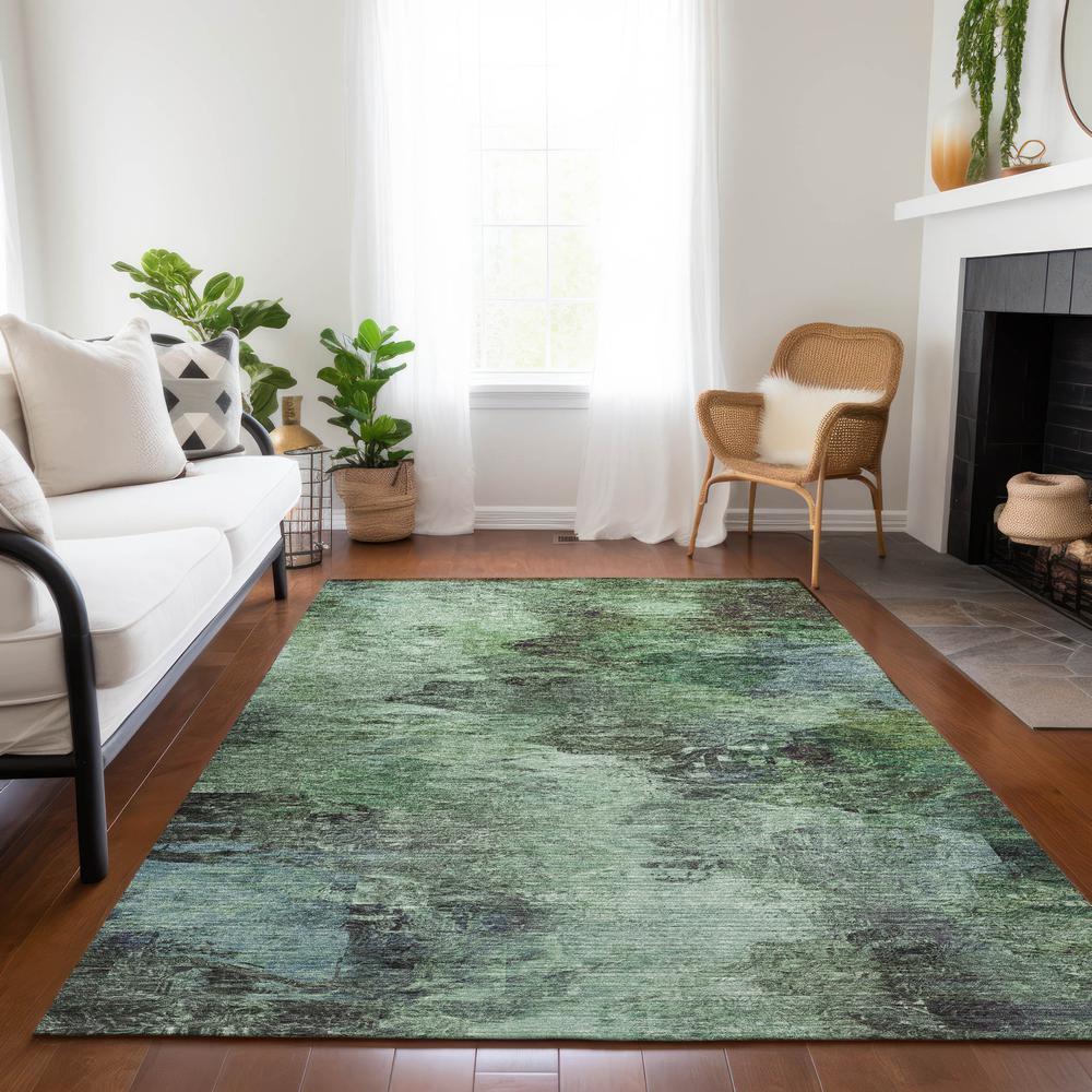 Chantille ACN592 Green 9' x 12' Rug. Picture 7