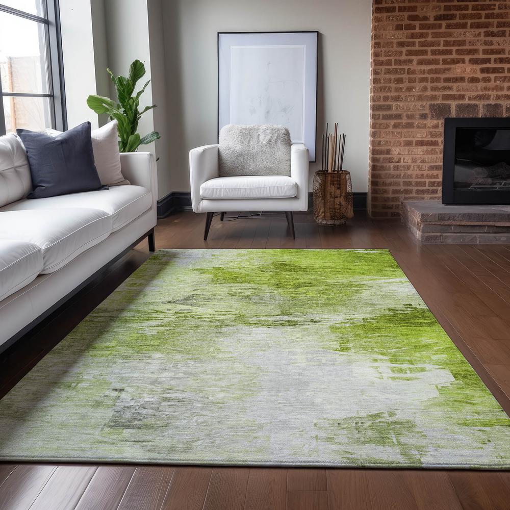 Chantille ACN595 Green 9' x 12' Rug. Picture 6