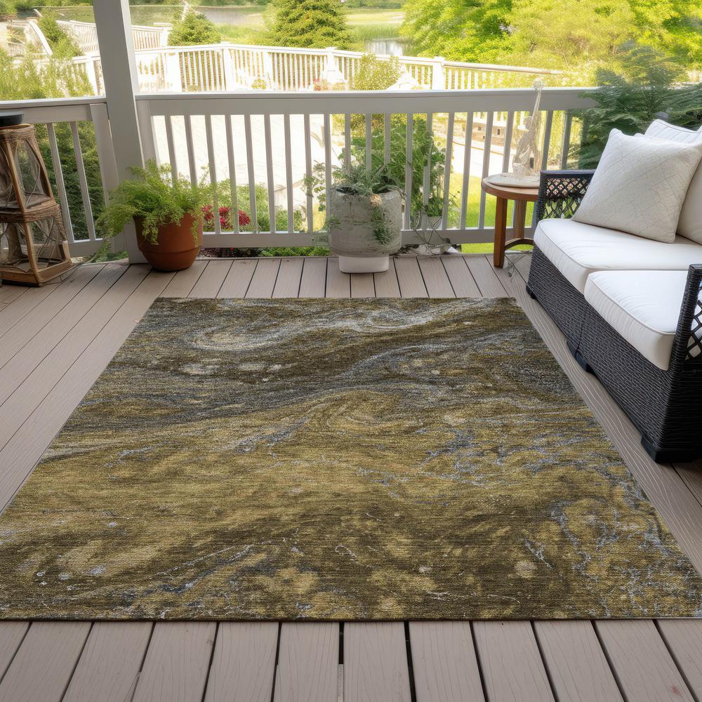 Chantille ACN599 Brown 5' x 7'6" Rug. Picture 8