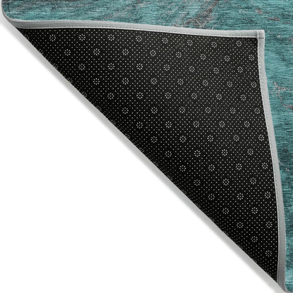 Chantille ACN599 Teal 5' x 7'6" Rug. Picture 2