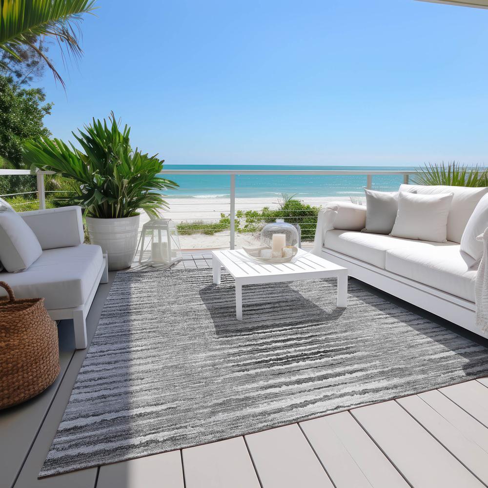 Chantille ACN604 Gray 5' x 7'6" Rug. Picture 8