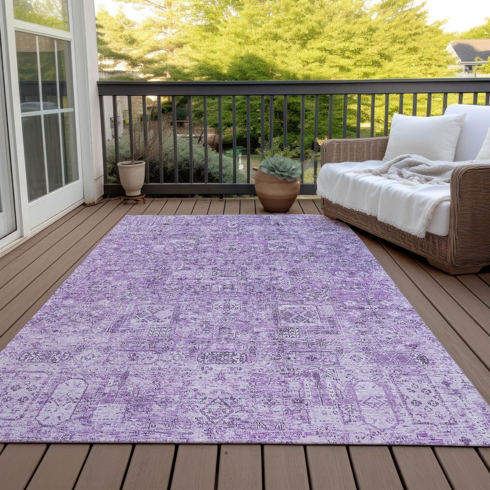 Chantille ACN611 Purple 5' x 7'6" Rug. Picture 8