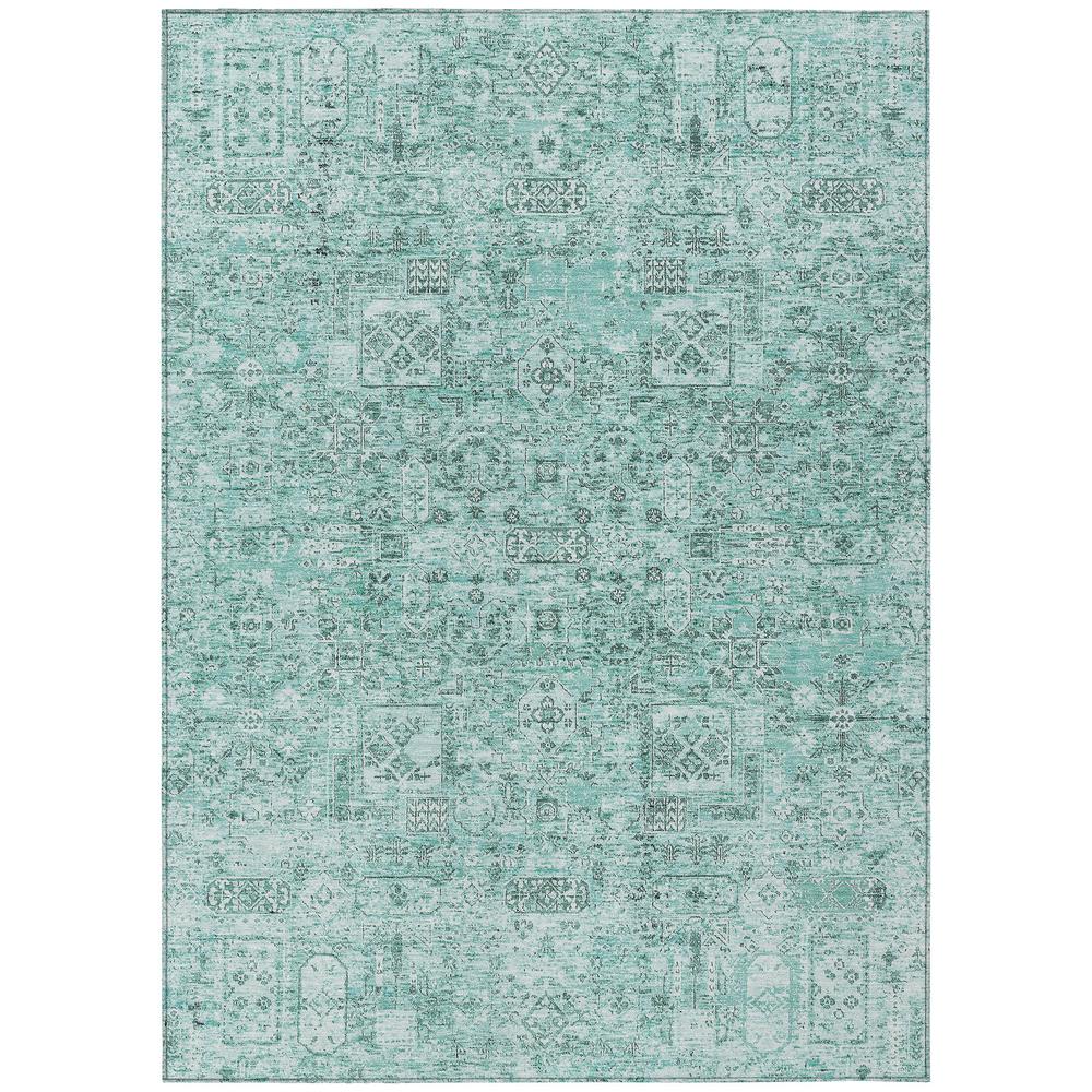 Chantille ACN611 Teal 9' x 12' Rug. Picture 1