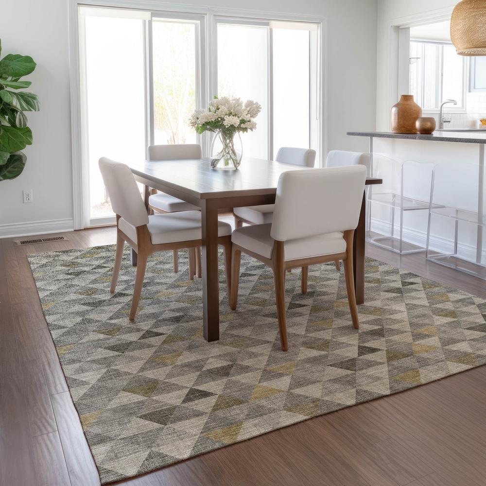 Chantille ACN612 Brown 9' x 12' Rug. Picture 7