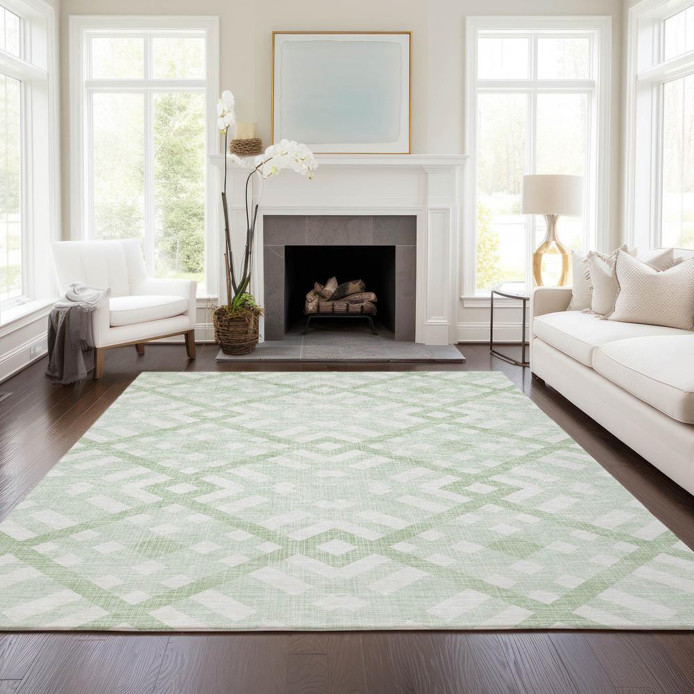 Chantille ACN616 Green 9' x 12' Rug. Picture 6