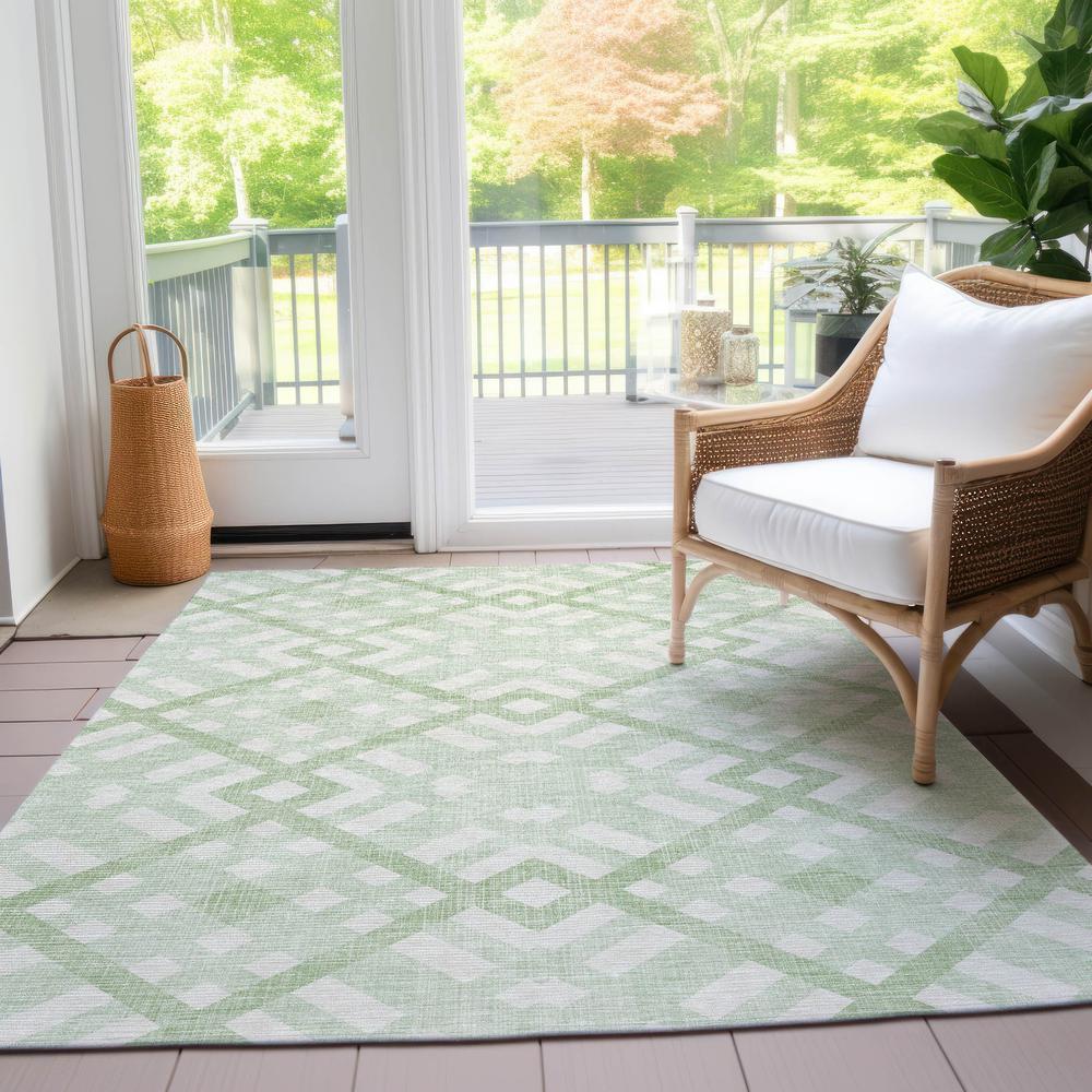 Chantille ACN616 Green 9' x 12' Rug. Picture 7
