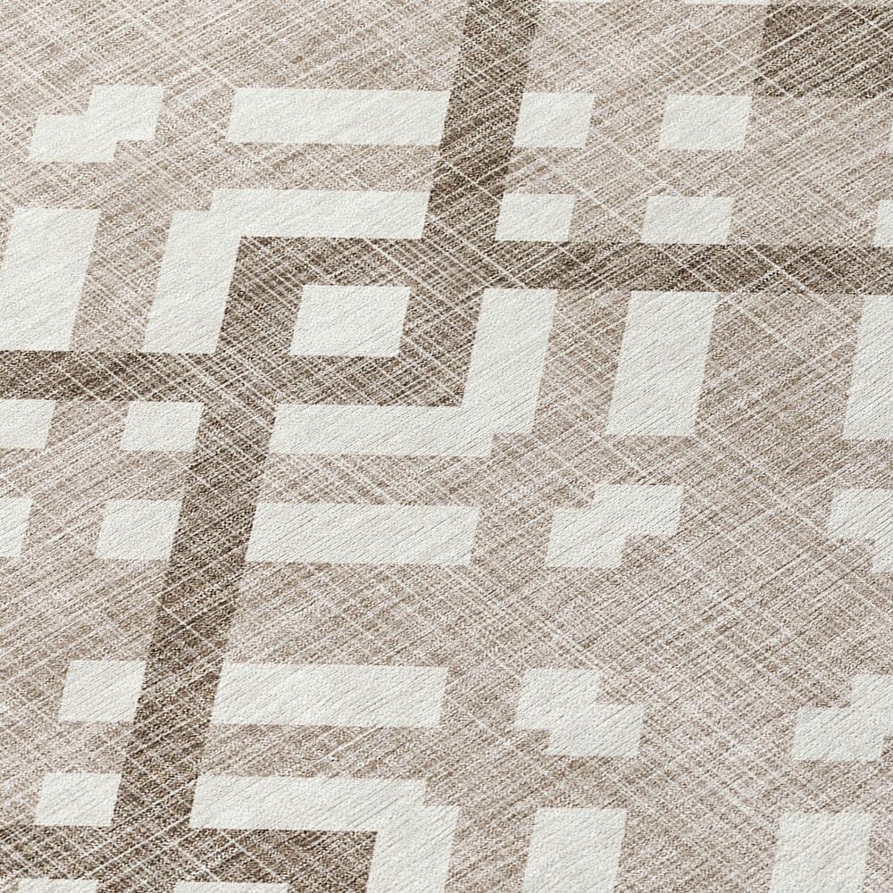 Chantille ACN616 Brown 5' x 7'6" Rug. Picture 5