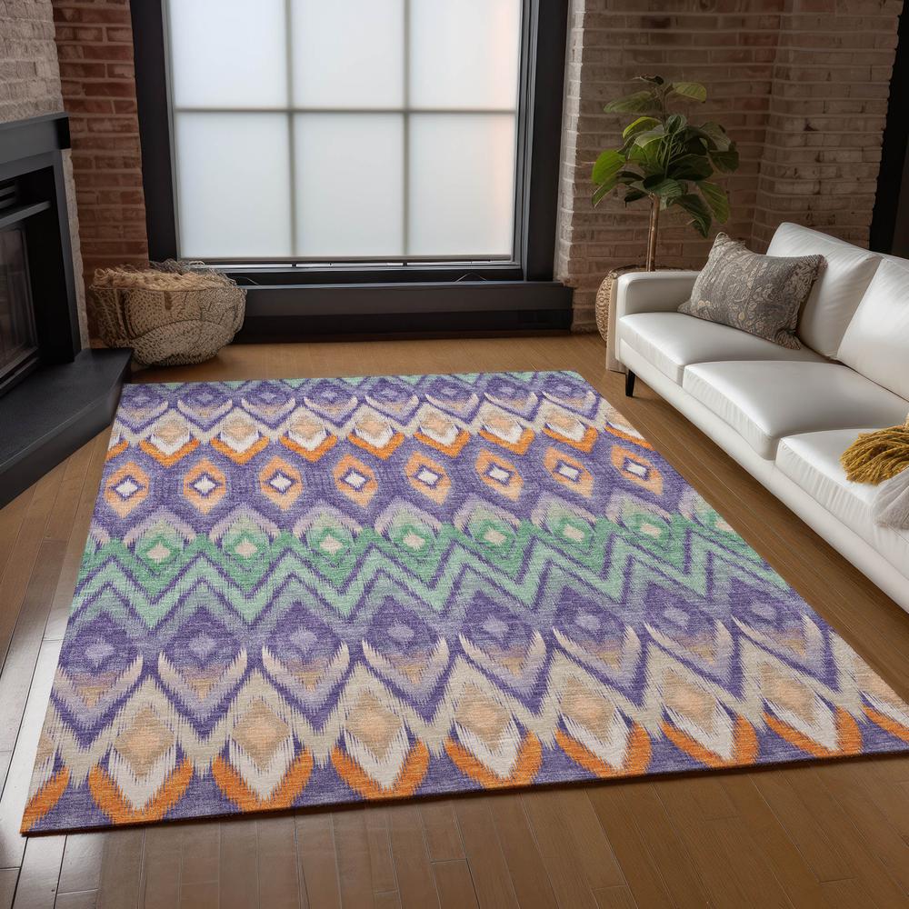 Chantille ACN617 Purple 9' x 12' Rug. Picture 7
