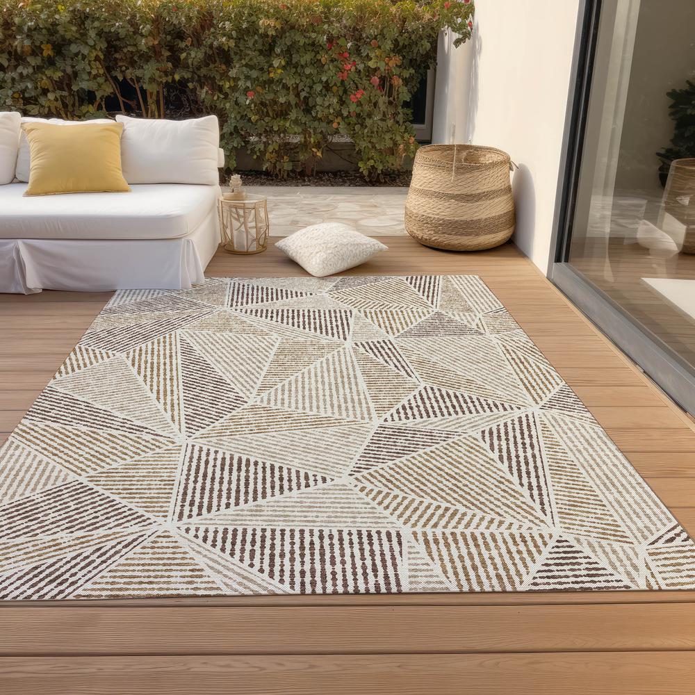 Chantille ACN618 Brown 5' x 7'6" Rug. Picture 8