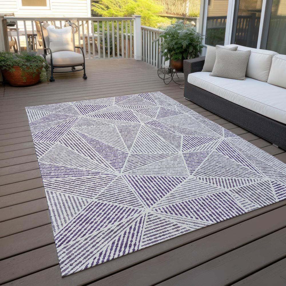 Chantille ACN618 Purple 5' x 7'6" Rug. Picture 8