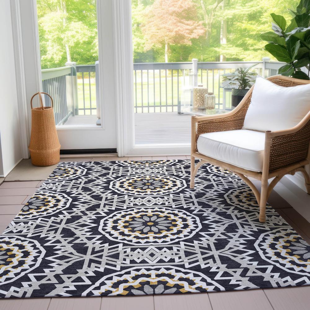 Chantille ACN619 Black 9' x 12' Rug. Picture 7