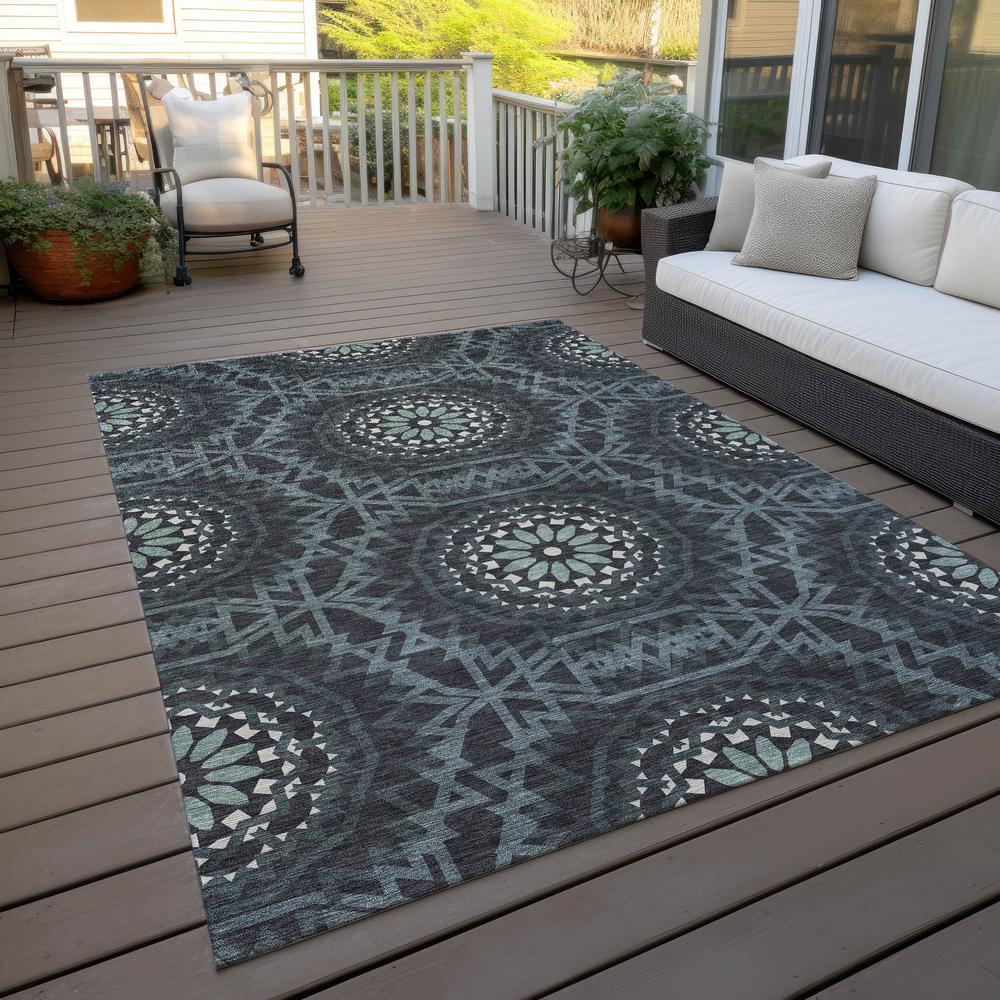 Chantille ACN619 Gray 5' x 7'6" Rug. Picture 8