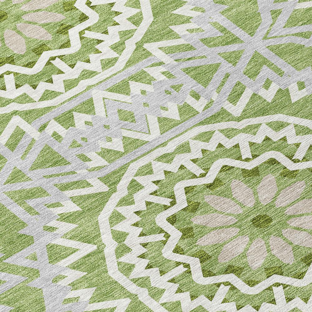 Chantille ACN619 Green 5' x 7'6" Rug. Picture 5