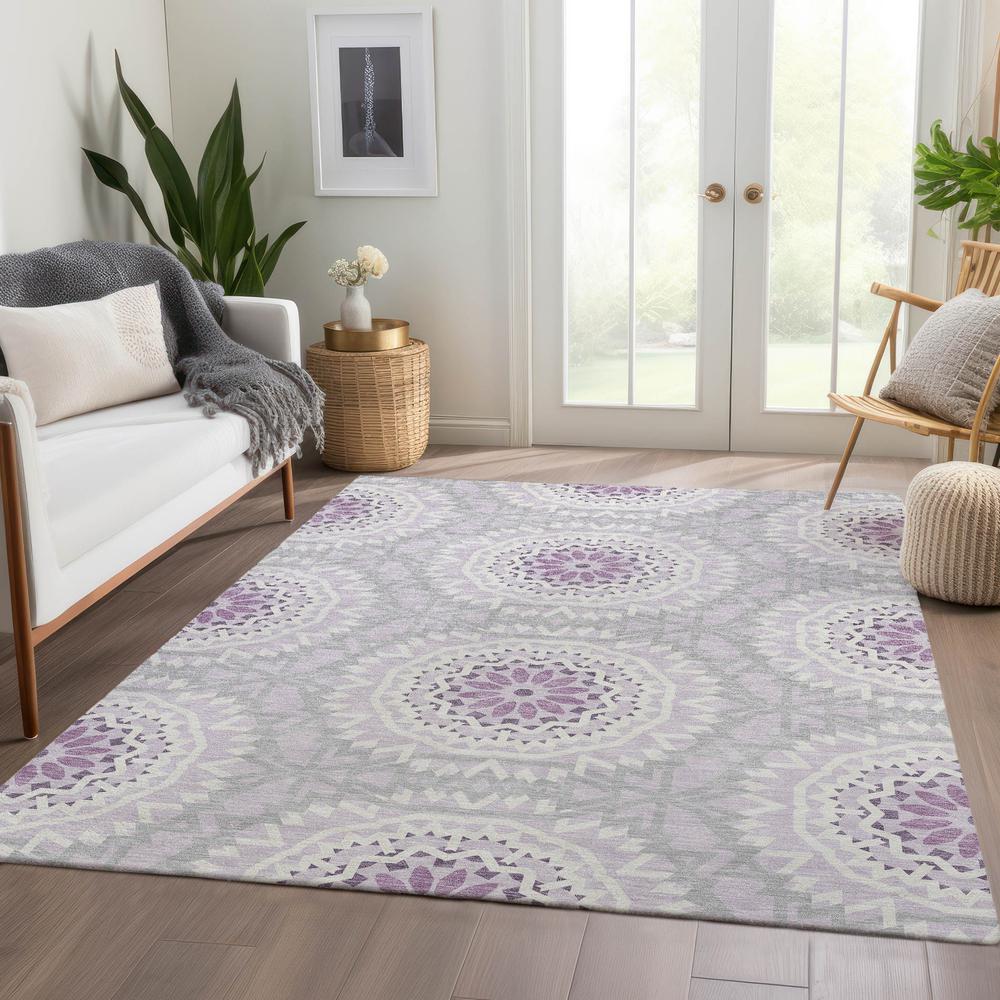 Chantille ACN619 Purple 9' x 12' Rug. Picture 6