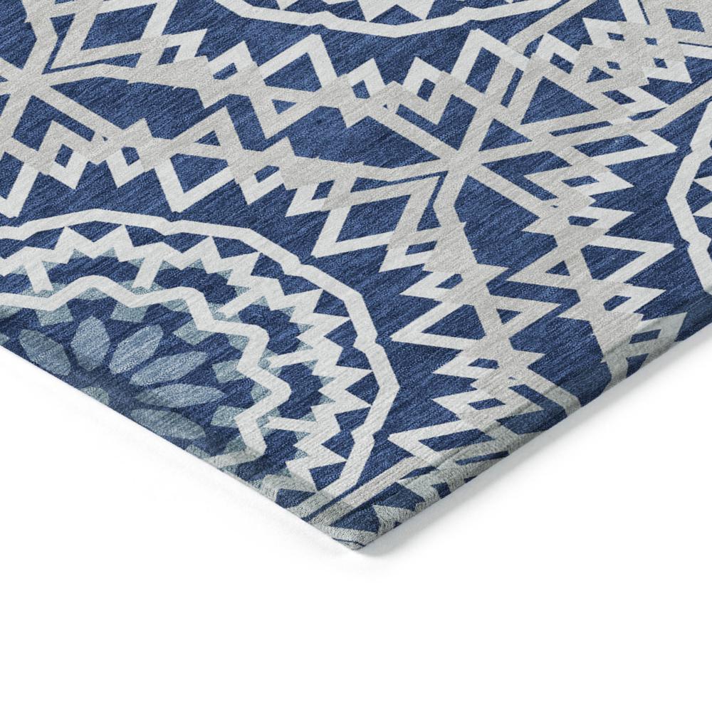 Chantille ACN619 Blue 5' x 7'6" Rug. Picture 3