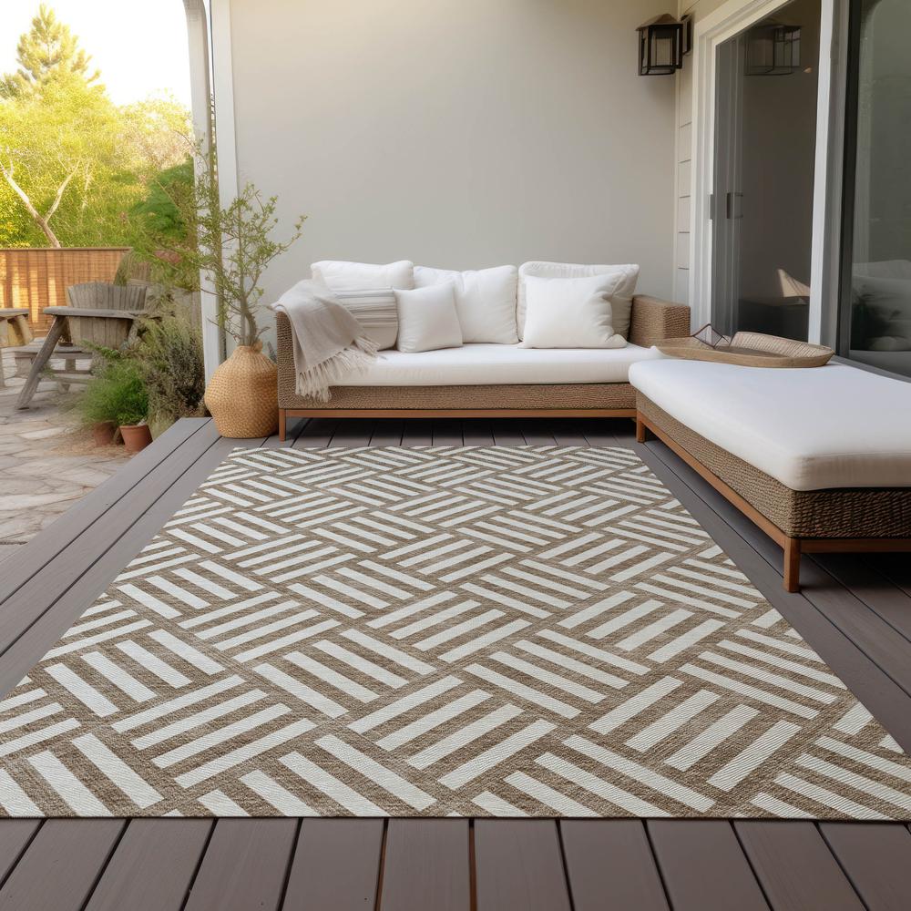 Chantille ACN620 Brown 5' x 7'6" Rug. Picture 8