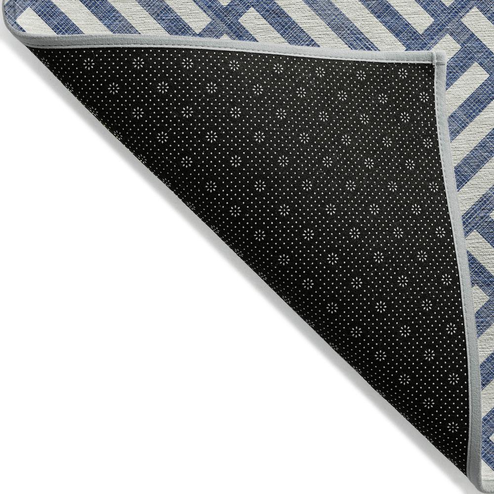 Chantille ACN620 Blue 5' x 7'6" Rug. Picture 2