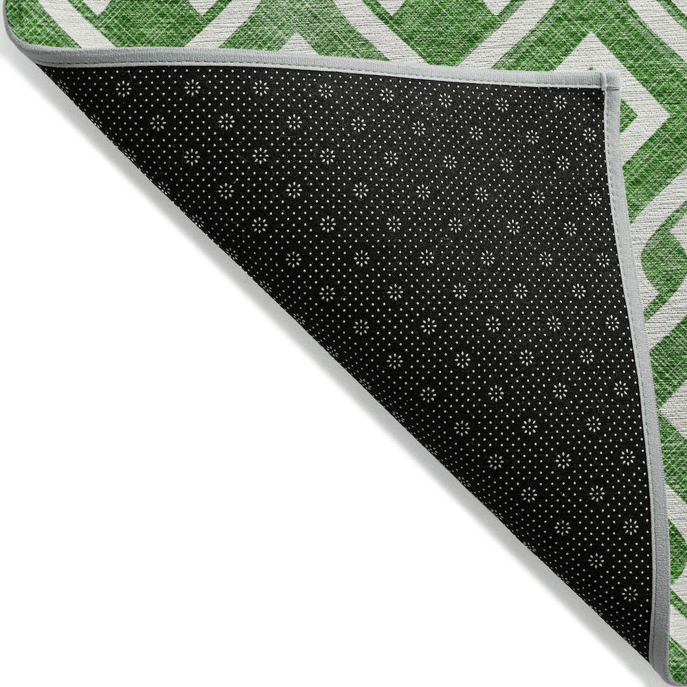 Chantille ACN621 Green 5' x 7'6" Rug. Picture 2