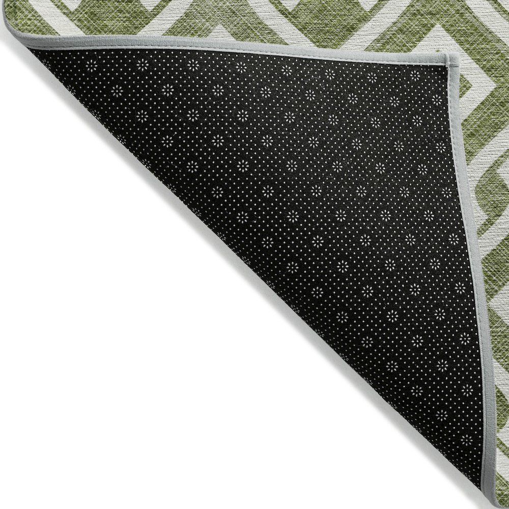 Chantille ACN621 Green 5' x 7'6" Rug. Picture 2