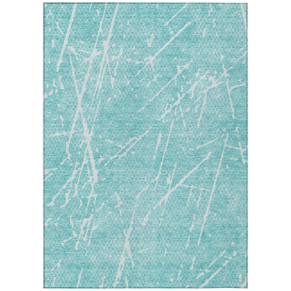 Chantille ACN628 Teal 9' x 12' Rug. Picture 1