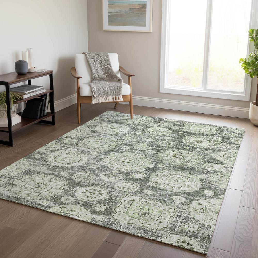 Chantille ACN634 Green 9' x 12' Rug. Picture 6