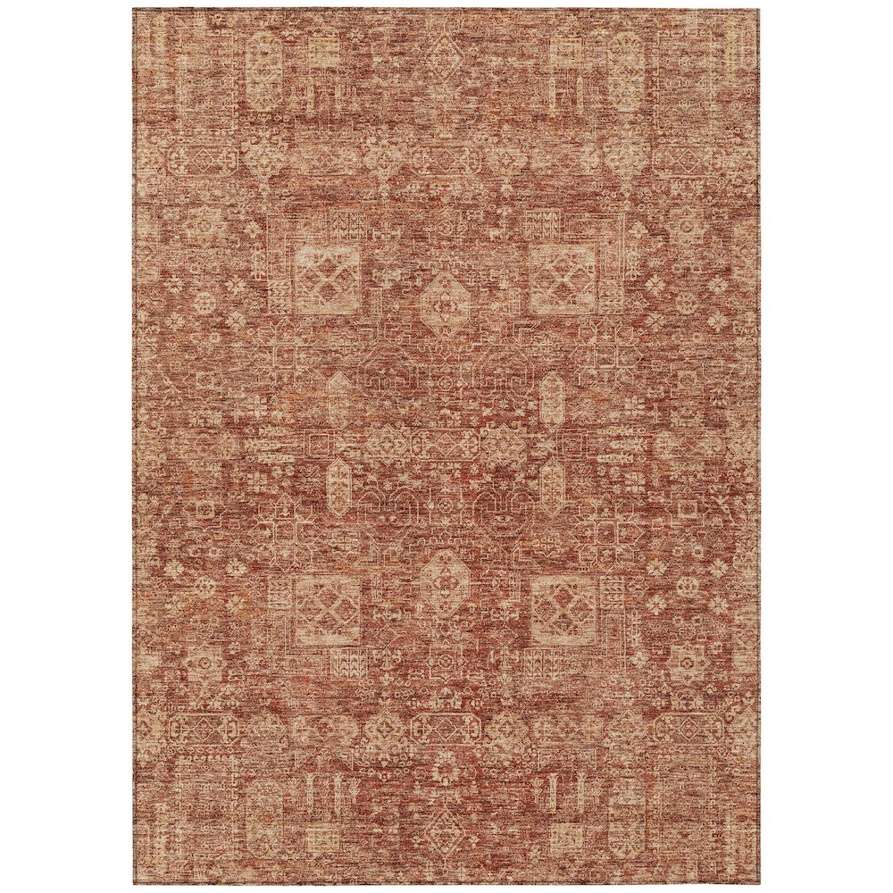 Chantille ACN637 Orange 9' x 12' Rug. Picture 1