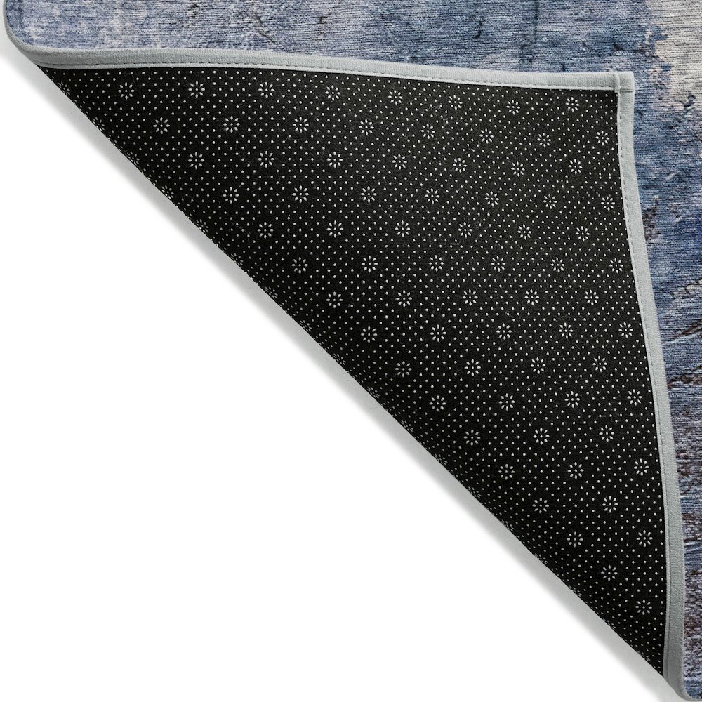 Chantille ACN646 Blue 5' x 7'6" Rug. Picture 2