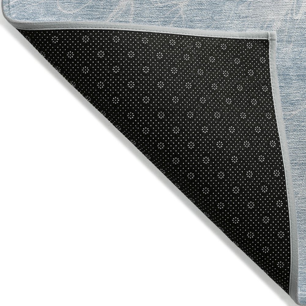 Chantille ACN653 Blue 5' x 7'6" Rug. Picture 2