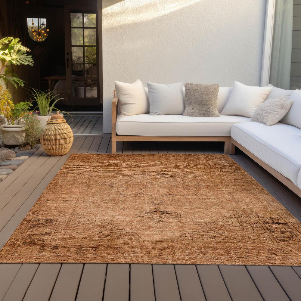 Chantille ACN658 Orange 9' x 12' Rug. Picture 8