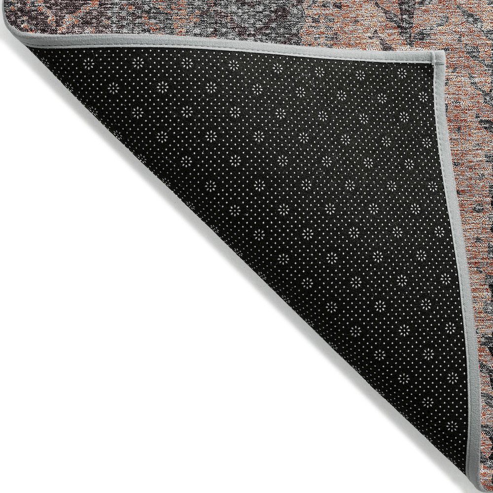 Chantille ACN693 Orange 5' x 7'6" Rug. Picture 2